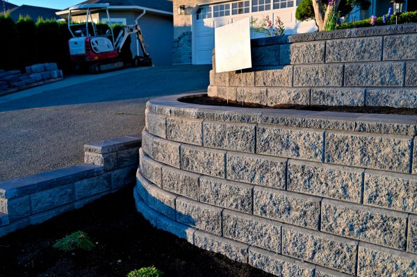 Stone Retaining Wall Repair in Bethesda