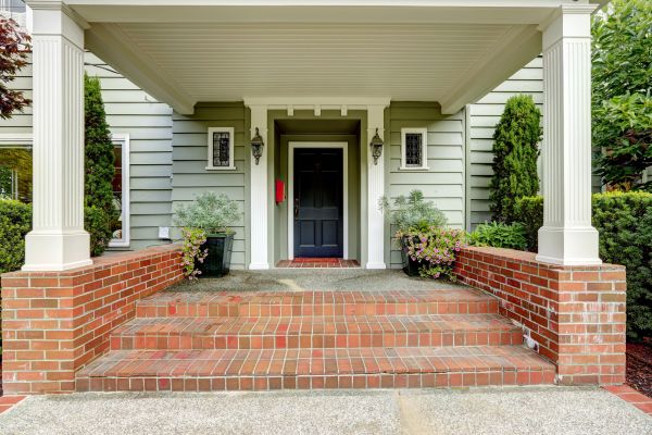 Front Porch Masonry Repair in Bethesda