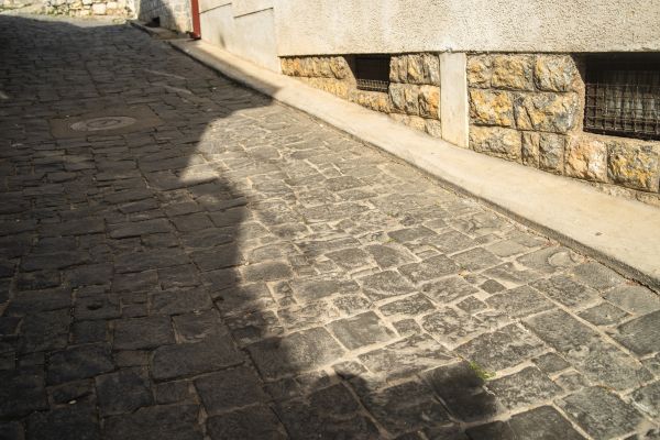 Stone Sidewalk Repair in Bethesda
